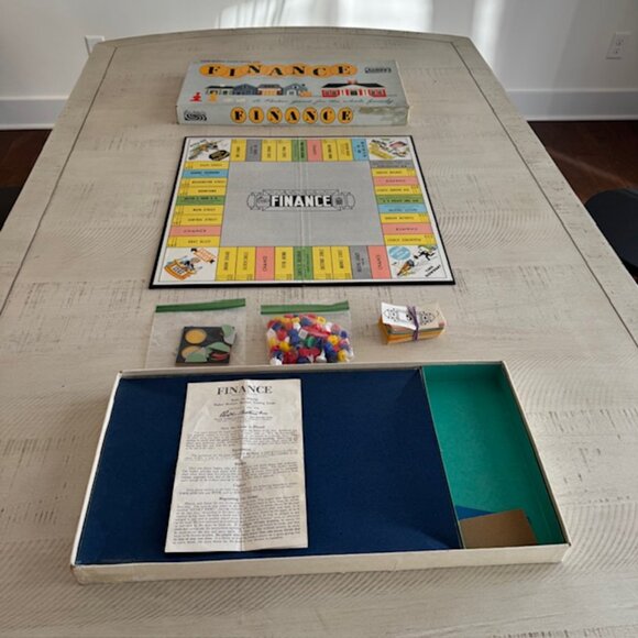 Rare, vintage 1958 Parker Brothers Business Trading Game Finance - Picture 2 of 10